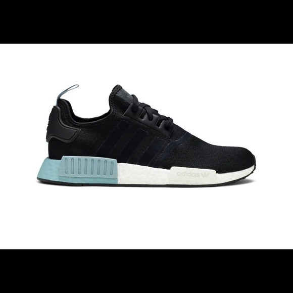 Adidas Women’s NMD R1 Black Ash Grey Sneakers - Picture 1 of 9